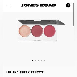 -Jones Road Lip and Cheek Palette BRAND NEW